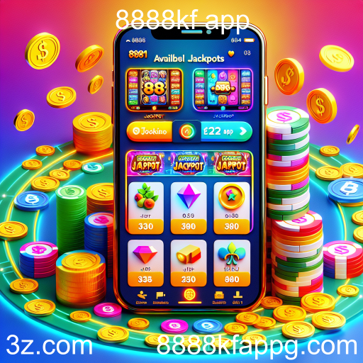 A Emoção dos Jackpot Games no 8888kf App
